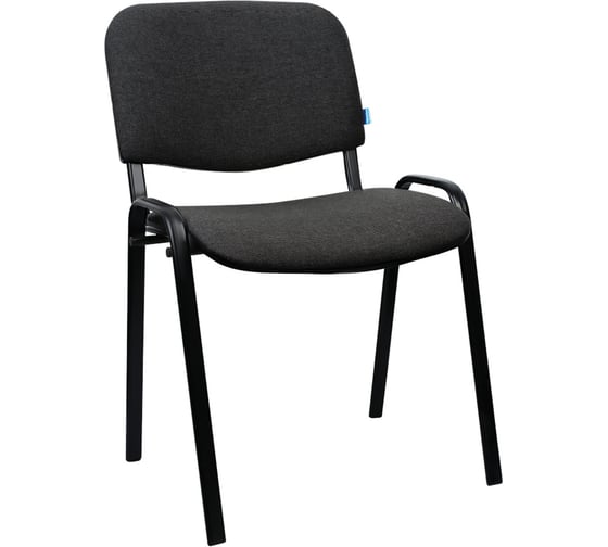 Изображение товара Стул Helmi hl-f01 изо, каркас черный, обивка ткань серая 330636