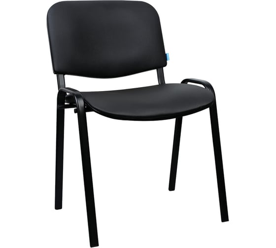 Изображение товара Стул Helmi hl-f01 изо, каркас черный, обивка кожзам черный 330634