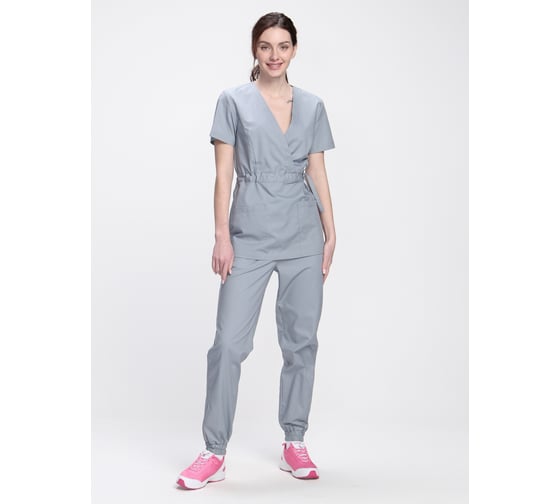 Изображение товара Женский костюм ФАКЕЛ Стар-001 MedLine, серый, р. 40-42; 170-176 87474632.002