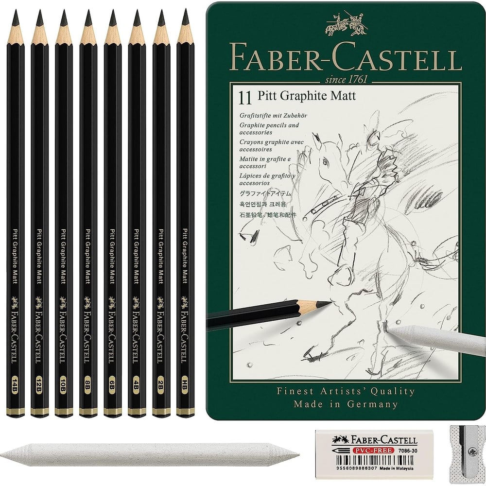 Набор чернографитных карандашей Faber-Castell