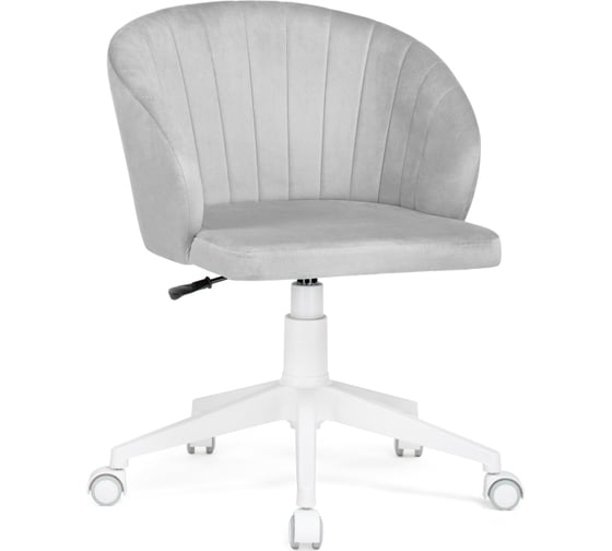 Изображение товара Стул Woodville Пард confetti silver серый / белый 464231