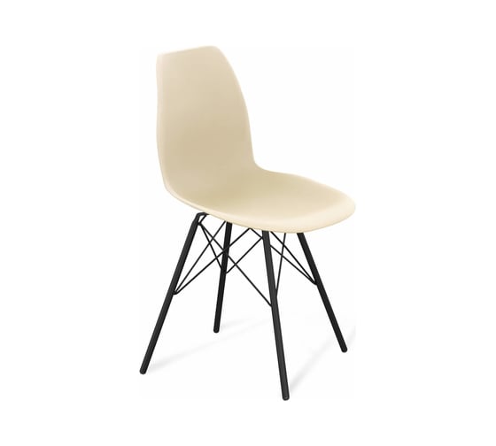 Изображение товара Стул Sheffilton SHT-ST29/S37 бежевый/черный СТ-215