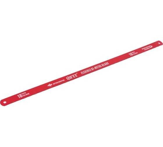 Изображение товара Полотно ножовочное по металлу Профи Bi-Metal 300 мм, 18 ТPI FIT 40179