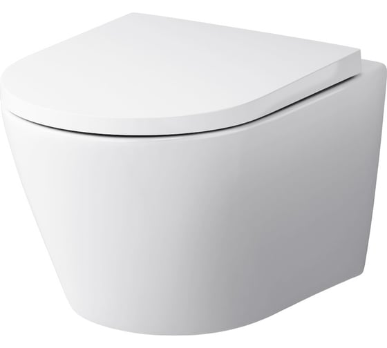 Изображение товара Подвесной унитаз AM.PM Sense FlashClean с сиденьем микролифт C741701SC