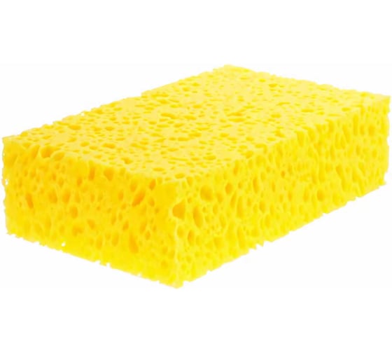 Изображение товара Губка крупноячеистая для мойки кузова Shine systems Wash Sponge 20х12х6 см SS819