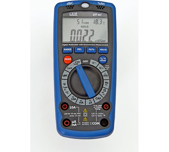 Изображение товара Мультиметр 6 в 1 СЕМ DT-61 480496