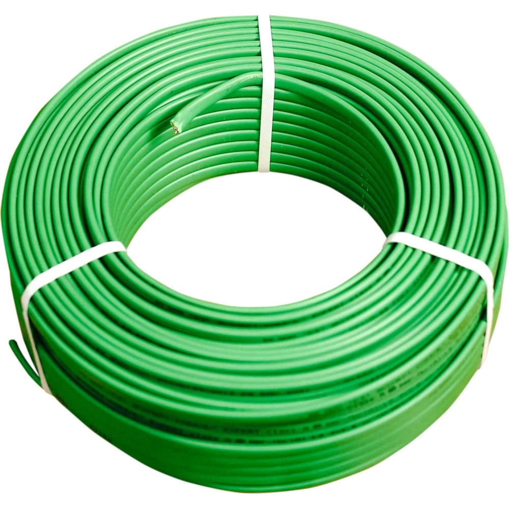 Энергосберегающий кабель EXPERt class, цвет зеленый 45096 ВВГ-Пнг(А)-LS - фото 1