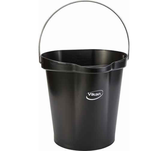 Изображение товара Ведро Vikan 12 л, черное 56869