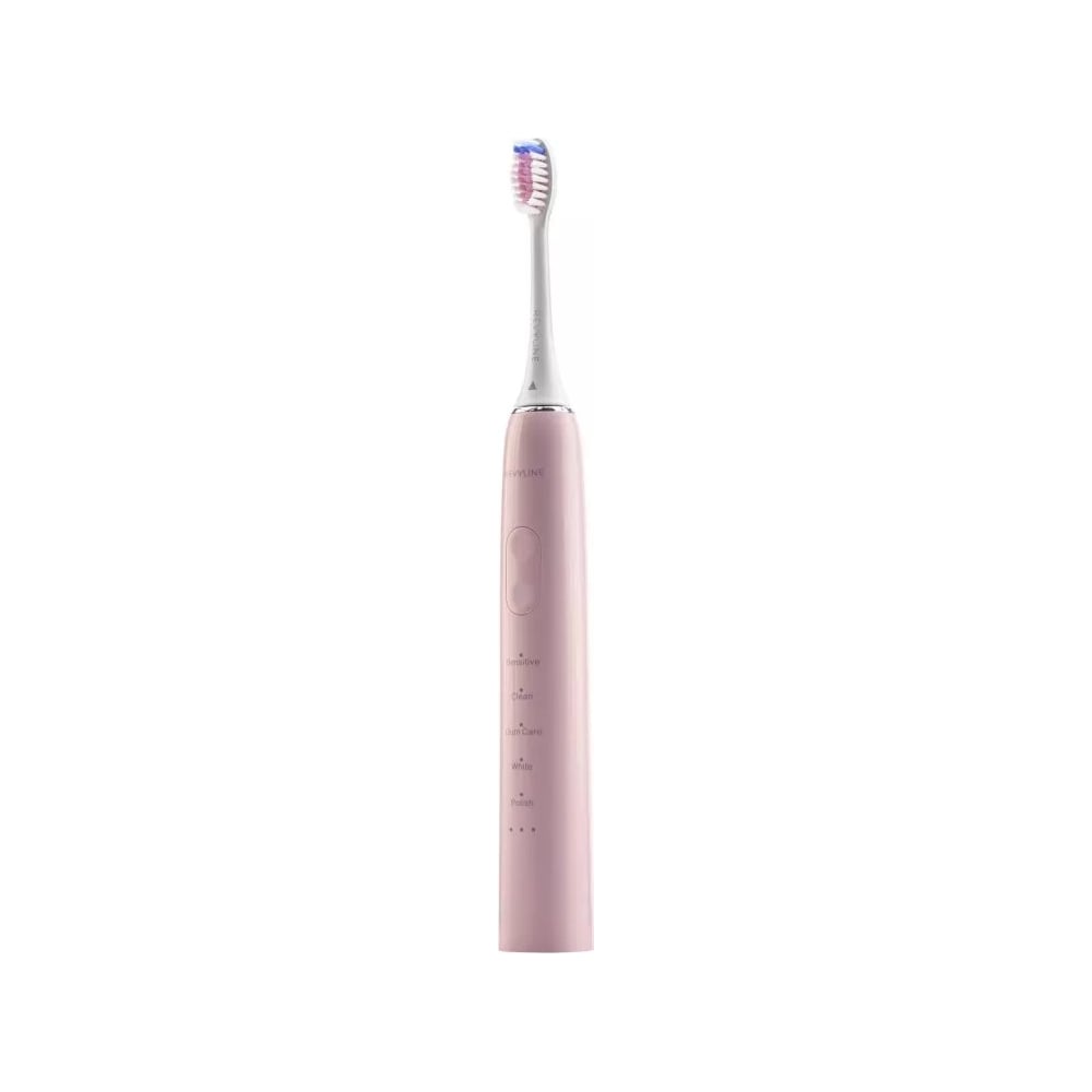 Электрическая звуковая зубная щетка Revyline, цвет розовый