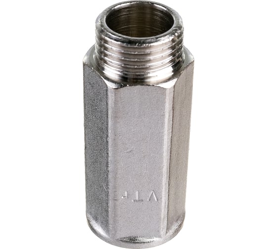 Изображение товара Удлинитель никелированный FM (1/2" х 50 мм) Valtec VTr.197.N.0450 38231