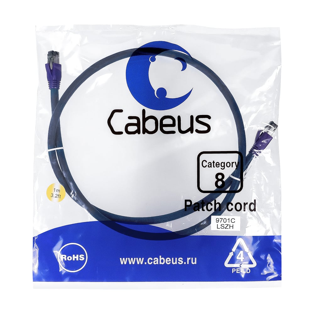 фото Экранированный патч-корд cabeus