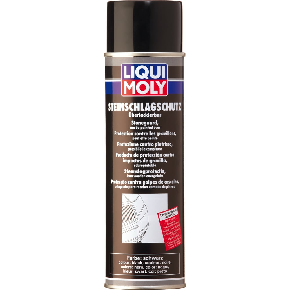 Изображение товара Антигравий LIQUI MOLY 0,5л черный аэрозоль защита кузова автомобиля