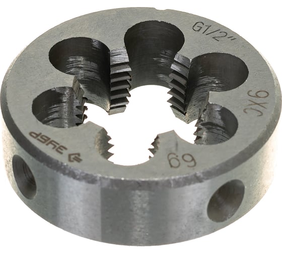 Изображение товара Плашка круглая Мастер для нарезания трубной резьбы G 1/2" Зубр 4-28032-1/2