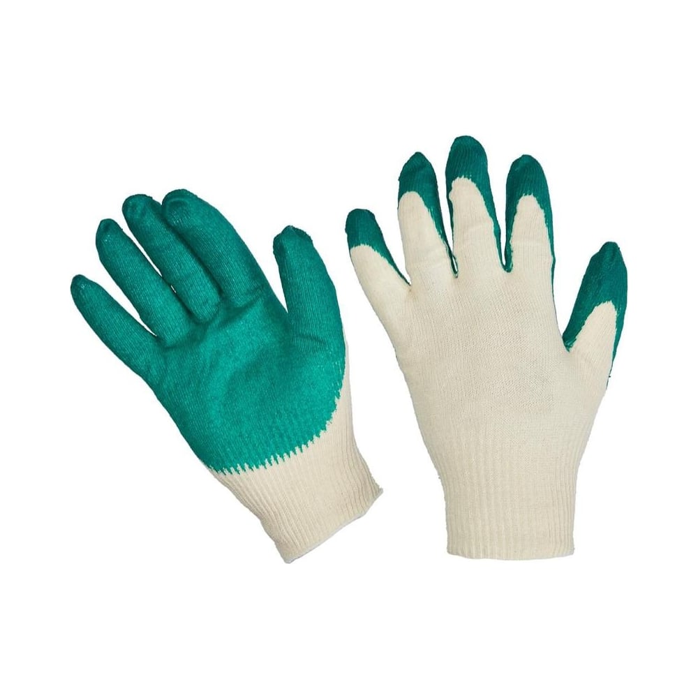 Изображение товара Защитные трикотажные перчатки с латексным обливом XL 300 пар