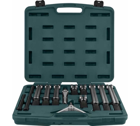 Изображение товара Универсальный усиленный съемник американского типа со скользящими захватами 13шт Jonnesway AE310144S 49541