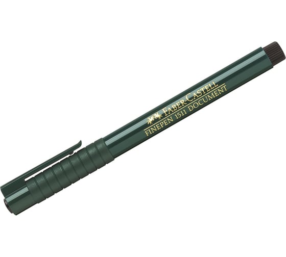 Изображение товара Капиллярная ручка Faber-Castell finepen 1511 черная, 0,4 мм 151199