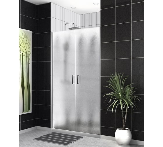 Изображение товара Душевая дверь BelBagno UNO-B-2-110-CH-Cr