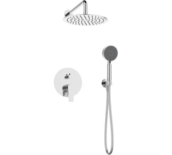 Изображение товара Встраиваемый смеситель для душа BelBagno Ancona ANCONA-DSET-CRM