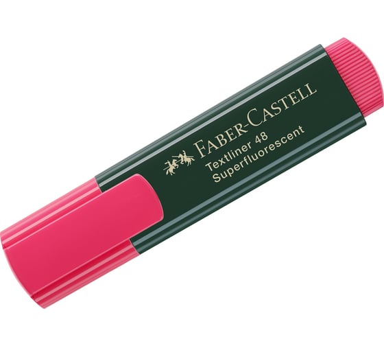 Изображение товара Текстовыделитель Faber-Castell 48 красный, 1-5 мм 154821