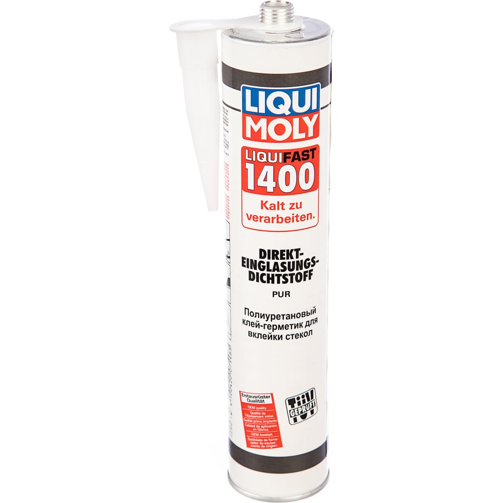 фото Полиуретановый клей-герметик для вклейки стекол 0,31л liqui moly liquifast 1400 7548