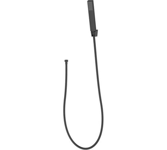 Изображение товара Ручной душ со шлангом и держателем BelBagno Luce LUC-DFS-NERO