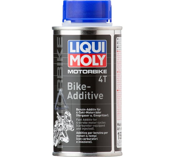 Изображение товара Присадка для очистки топливной системы 4-тактных двигателей 0,125л LIQUI MOLY Racing 4T-Bike-Additiv 1581