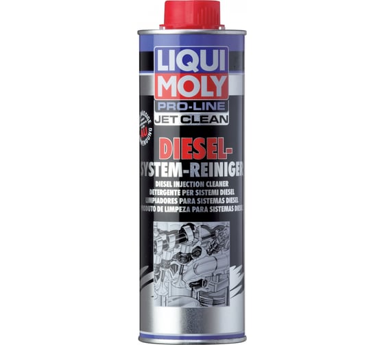 Изображение товара Жидкость для очистки дизельных топливных систем 0,5л LIQUI MOLY Pro-Line JetClean Diesel-System-Reiniger 5154