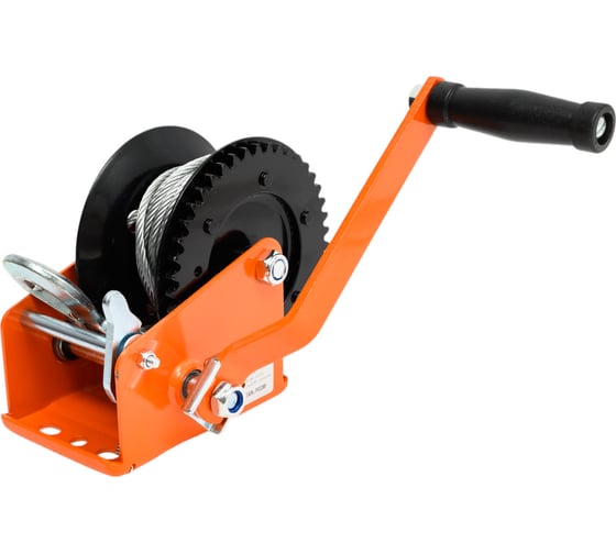 Изображение товара Ручная барабанная лебедка Сибталь модель LRB, 800 кг, канат 10 м 070 0028 0800