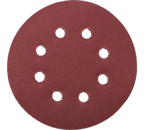 Изображение товара Круг абразивный шлифовальный под липучку с перфорацией 125 мм, Р320, 5 шт On 19-05-051