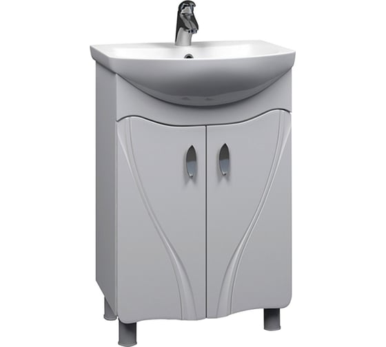 Изображение товара Тумба для ванной MIXLINE "ЛИМА-55" под умывальник Элеганс-55, ПВХ 550495