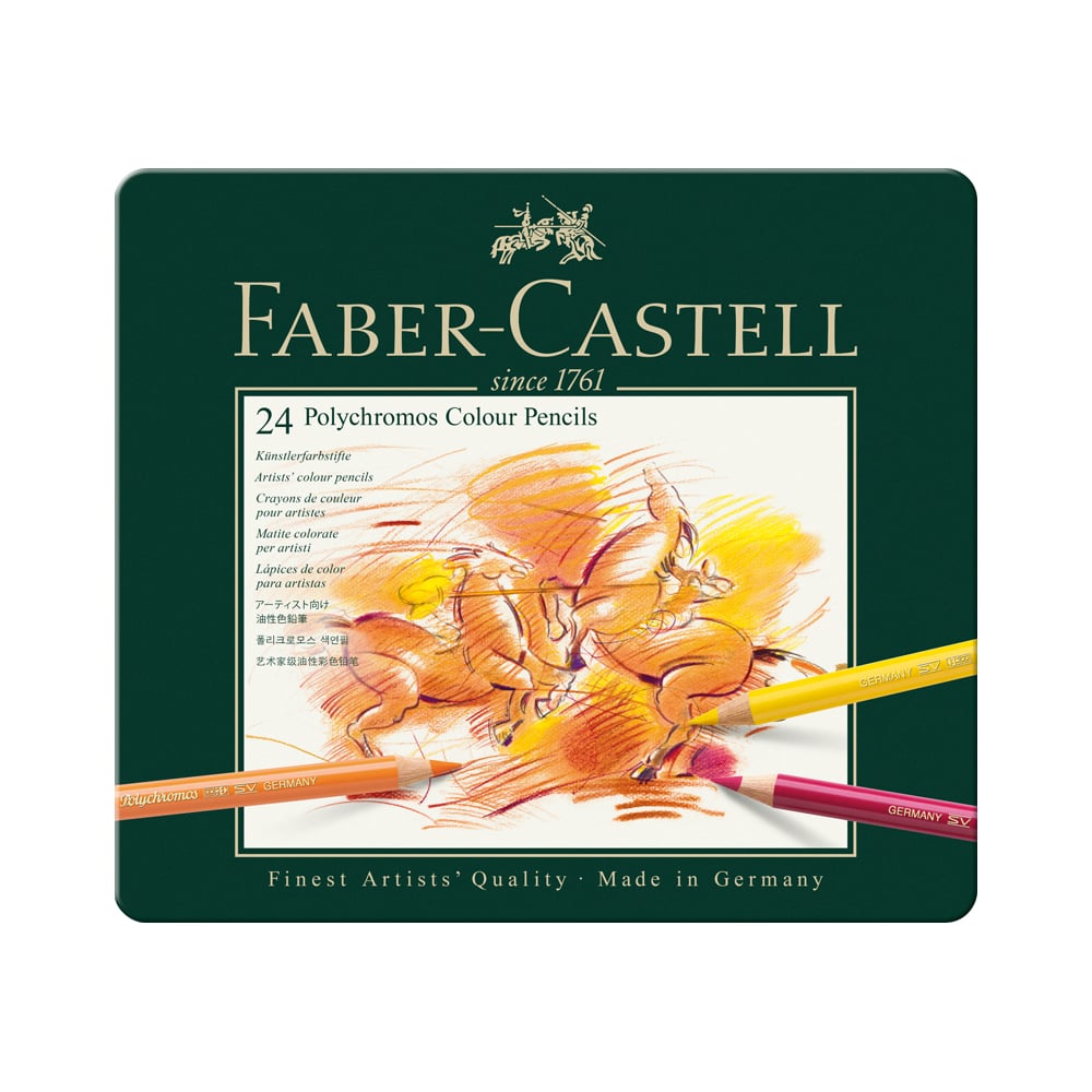 Художественные цветные карандаши Faber-Castell