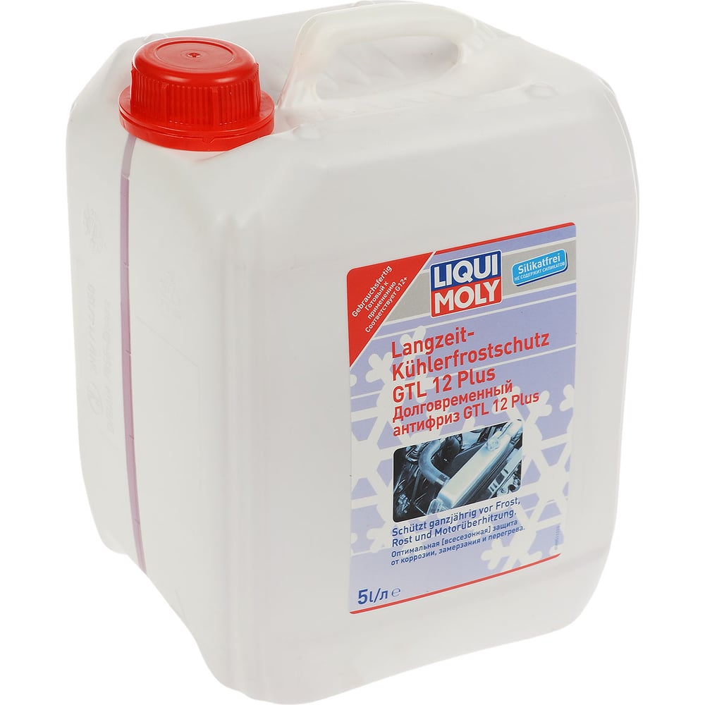 фото Долговременный антифриз liqui moly langzeit kuhlerfrostschutz gtl 12 plus 5л 8851