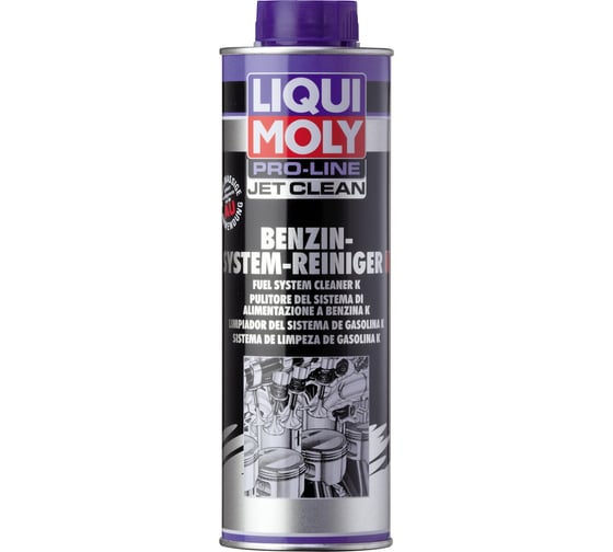 Изображение товара Жидкость для очистки бензиновых систем впрыска LIQUI MOLY Pro-Line JetClean Benzin-System-Reiniger Konzentrat 0,5л 5152