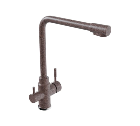 Изображение товара Смеситель для кухни MIXLINE ML-GS13 картридж 35 мм, 307 терракотовый, с выходом для питьевого фильтра 550666