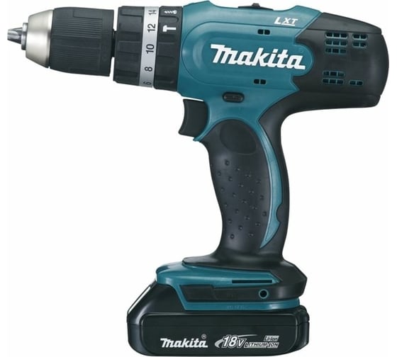 Изображение товара Аккумуляторная дрель-шуруповерт Makita DHP453SYE