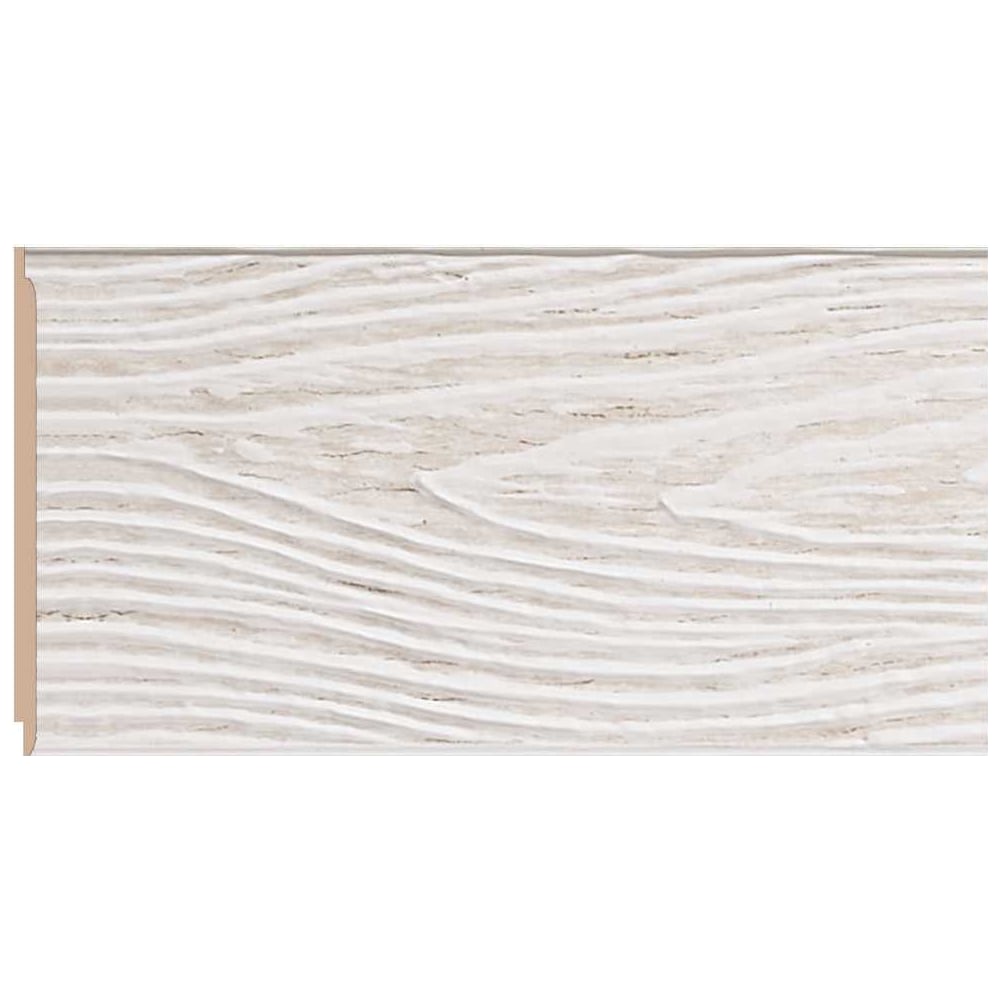 Изображение товара Молдинг Decomaster 150x6х2400 мм 138-7 из полистирола влагостойкий с рельефом и цветом дуб белый