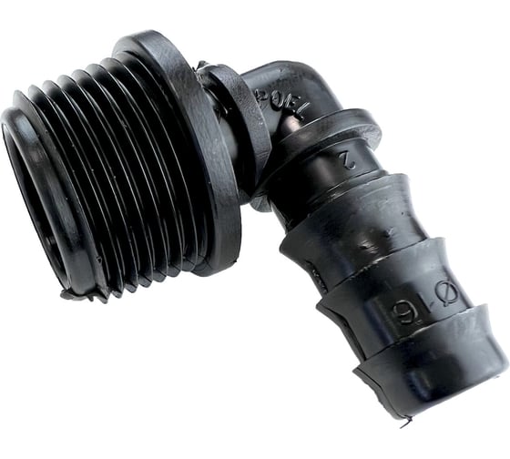 Изображение товара Угол НР 3/4" для магистральной трубки 16 мм Профитт 1892297