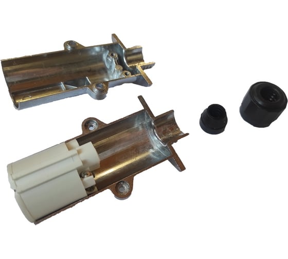 Изображение товара Разъём кабеля Дали-Авто 24V S-Type вилка с гайкой металл DA-02864