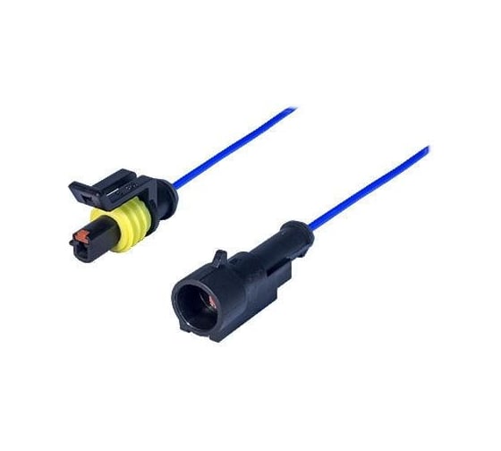 Изображение товара Колодка Дали-Авто соединит. 1 конт. 1,5мм герметичная IP66/67 (в сборе с проводом 0,50мм кв.) DA-02636