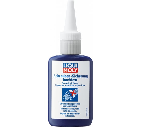 Изображение товара Средство для фиксации винтов (сильной фиксации) 0,05кг LIQUI MOLY Schrauben-Sicherung hochfest 3804