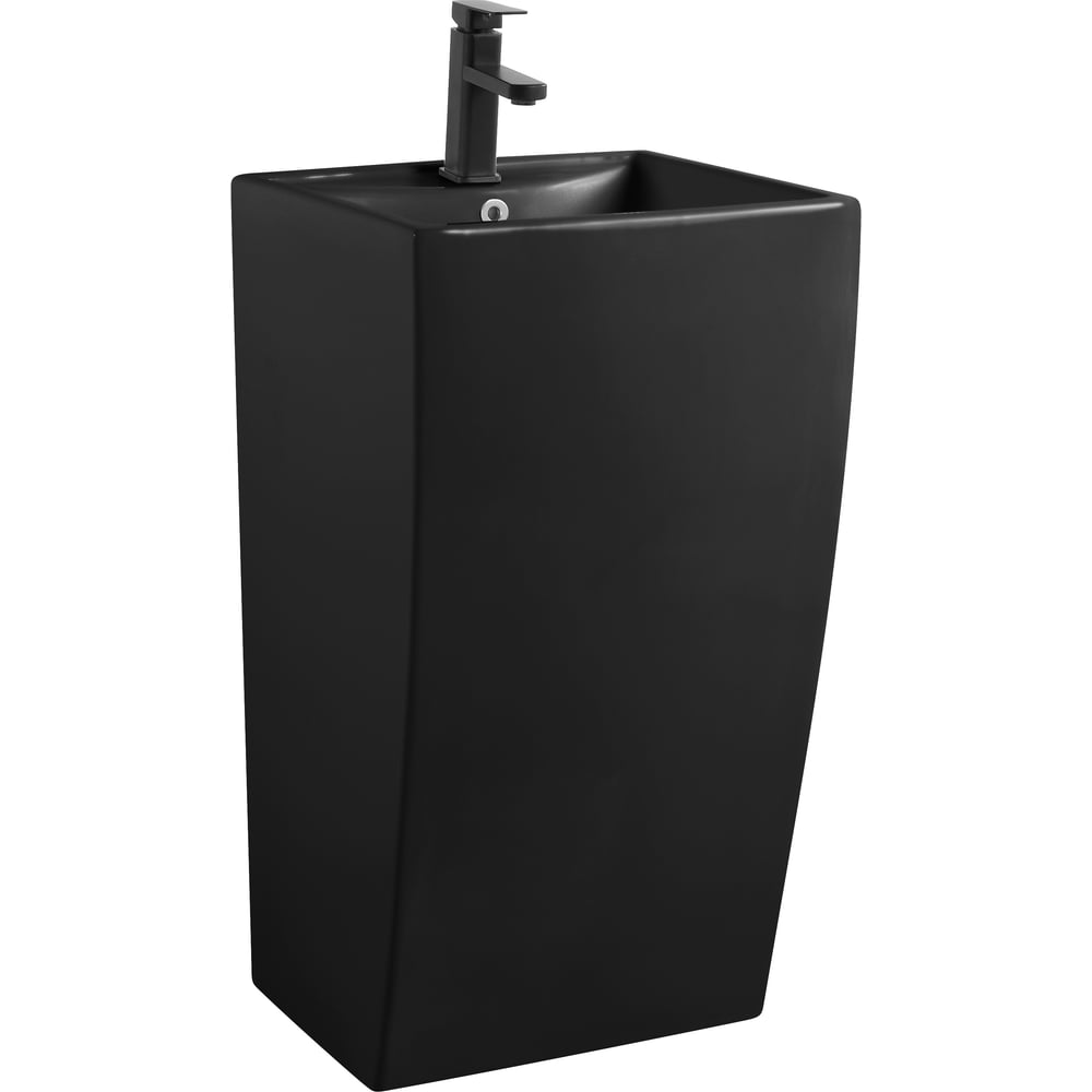 Изображение товара Напольная раковина Azario comella 42x48x83 см черная
