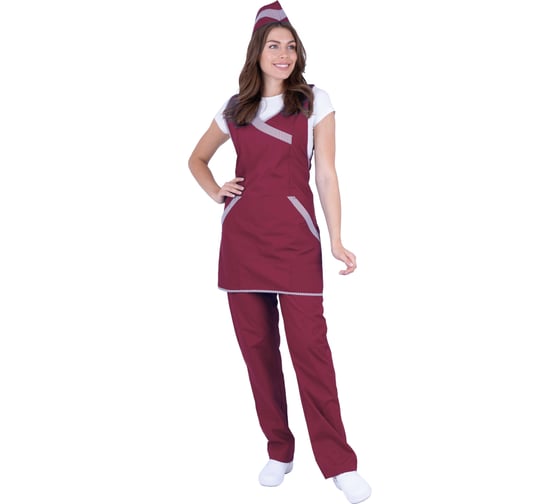 Изображение товара Униформа ГК Спецобъединение ВИКТОРИЯ бордо Кос 812/88/170