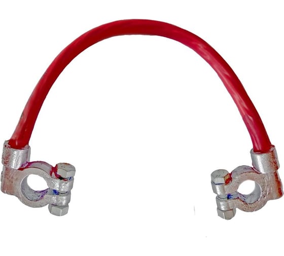 Изображение товара Перемычка Дали-Авто 30 см, сечение 50мм свинцовые клеммы 430 гр, М8 DA-02718