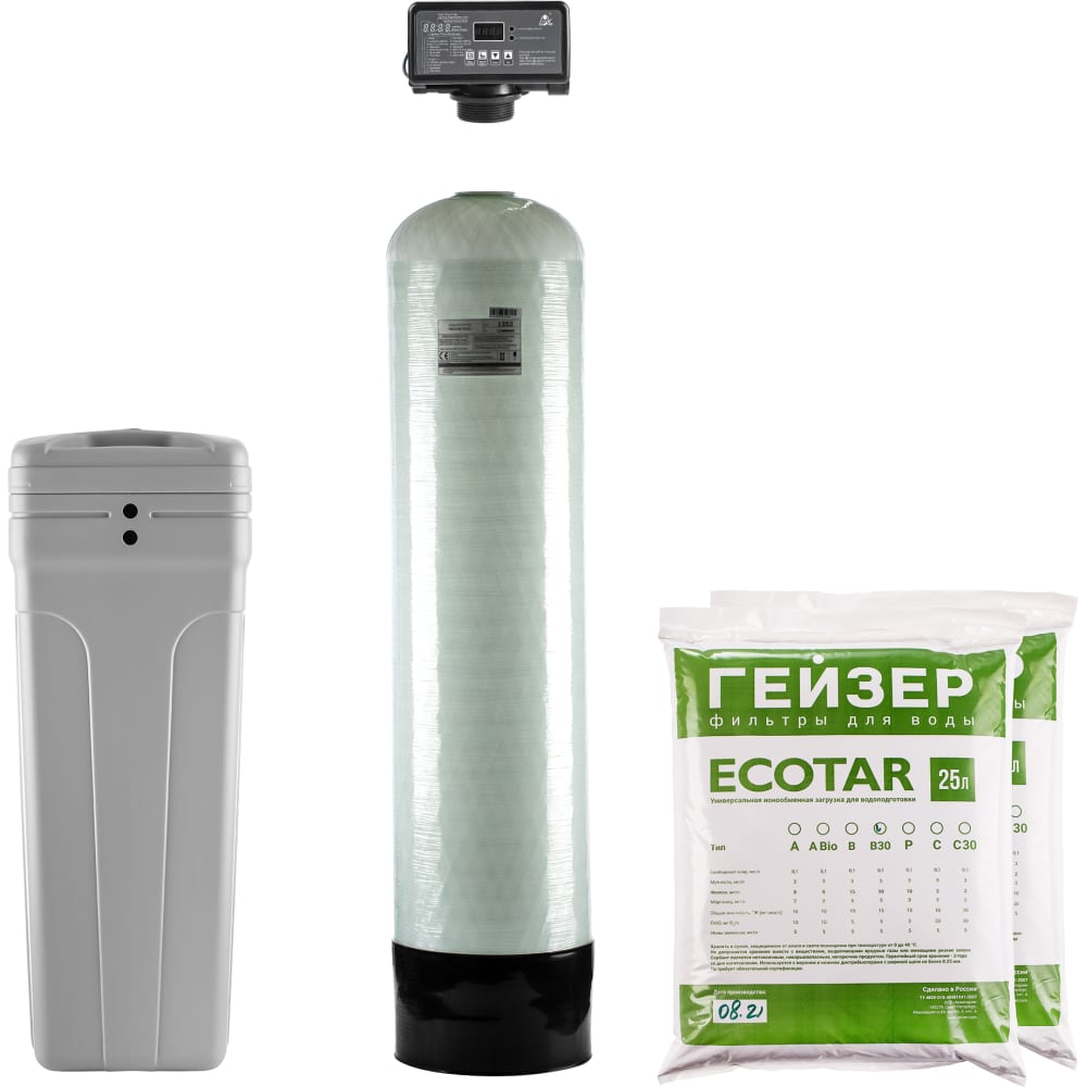 Установка обезжелезивания и умягчения воды Гейзер фильтр для воды гейзер макс 16024