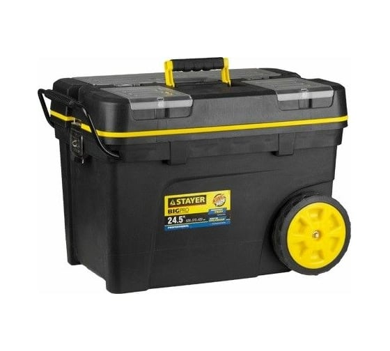 Изображение товара Ящик-тележка для инструмента STAYER PROFESSIONAL 620х370х420мм 24.5" 38107-24