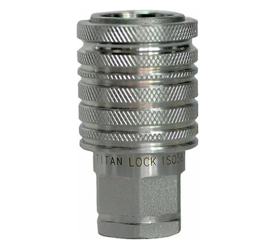 Изображение товара БРС TITAN LOCK 1/2 in серия M, ISO 5675, розетка с метрической внутр. резьбой, оцинкованная сталь TL4M-SF/20X1.5