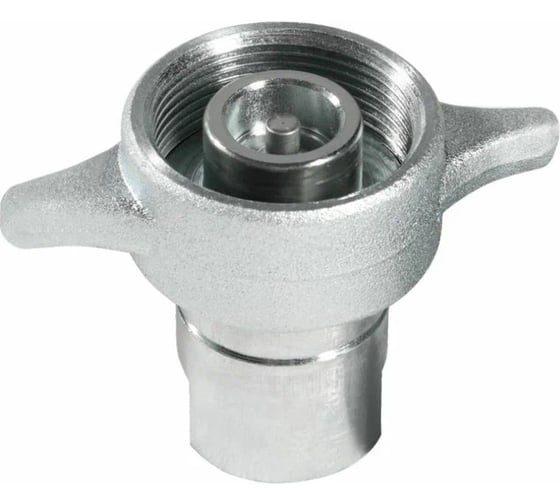 Изображение товара БРС TITAN LOCK 1in серия I (CVE) резьбовая, розетка с крыльчатой гайкой, оцинкованная сталь TL8IF