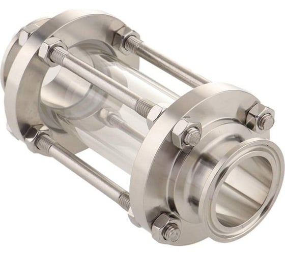 Изображение товара Трубный диоптр TITAN LOCK типа clamp-clamp, нержавеющий, DN32, TL032PDCL