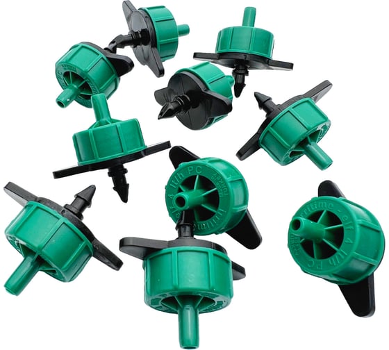 Изображение товара Нерегулируемая компенсированная разборная капельница Профитт 4 л/ч, 10 шт. 1891924