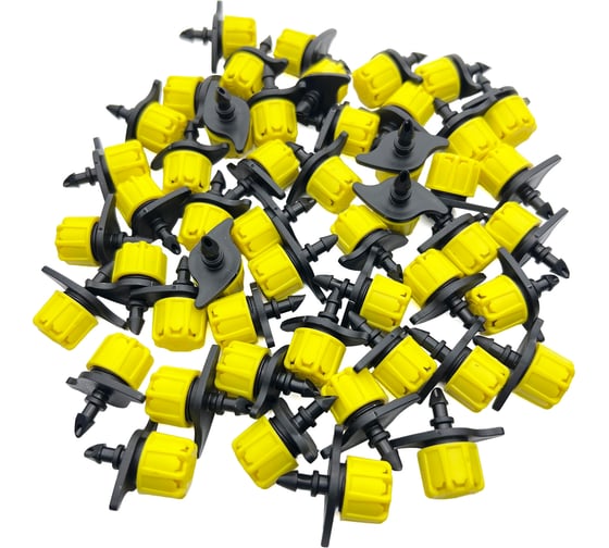 Изображение товара Регулируемая капельница Профитт 0-70 л/ч, 50 шт. 1892044